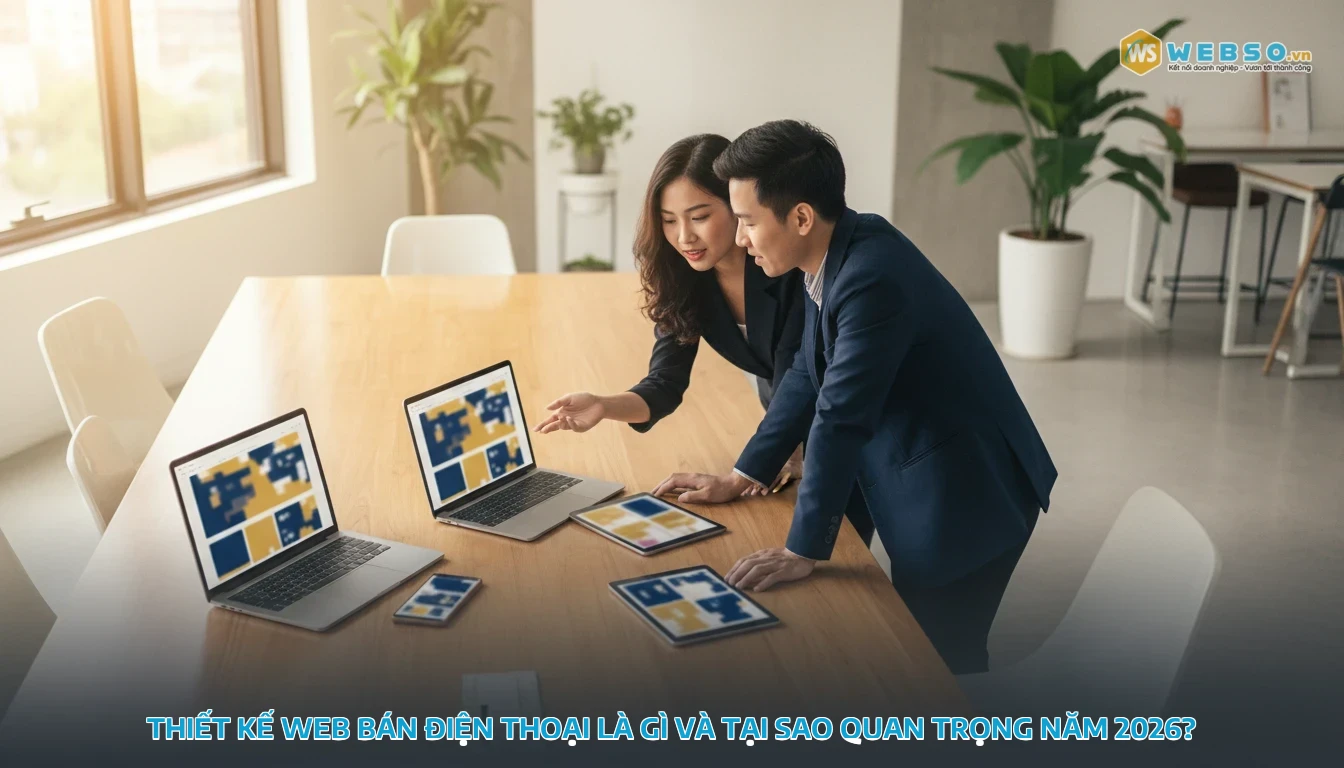 thiết kế web bán điện thoại - Thiết kế web bán điện thoại là gì và tại sao quan trọng năm 2026?