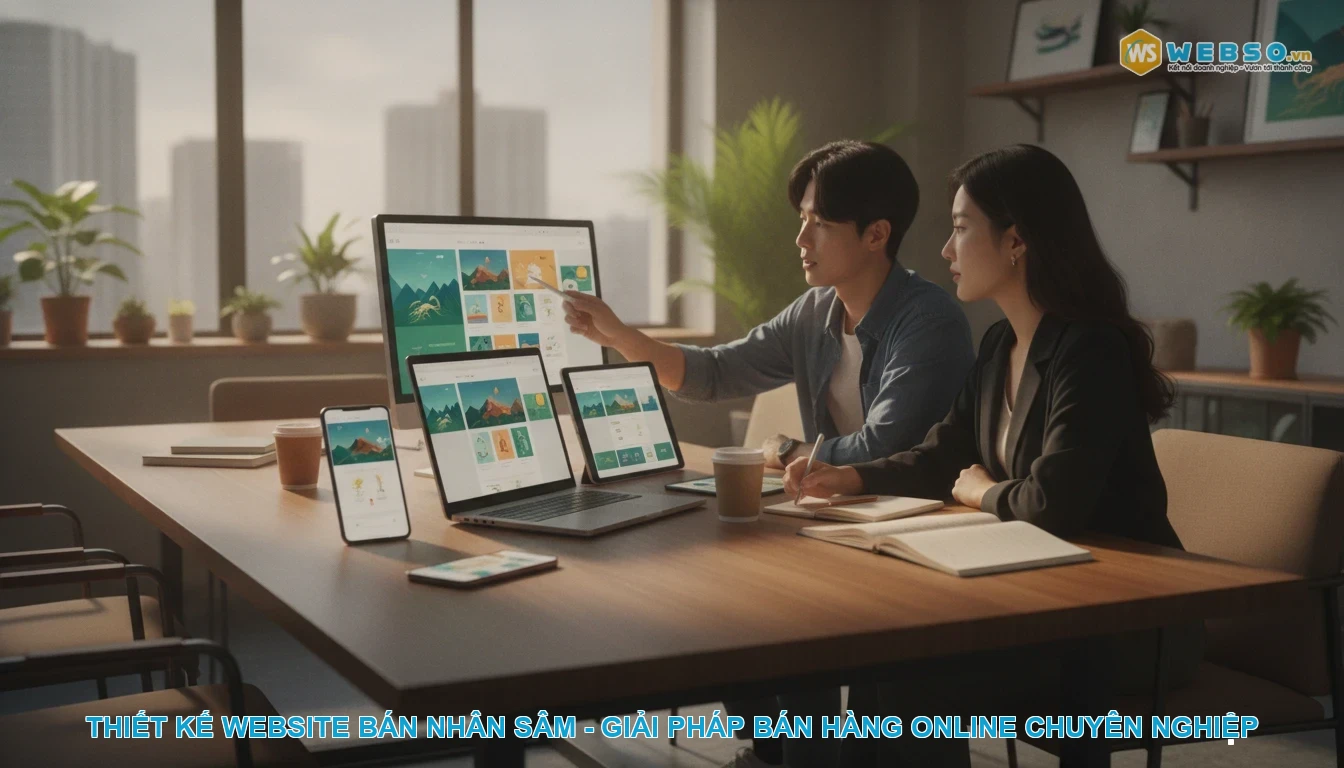Thiết kế website bán nhân sâm - Thiết kế website bán nhân sâm - Giải pháp bán hàng online chuyên nghiệp