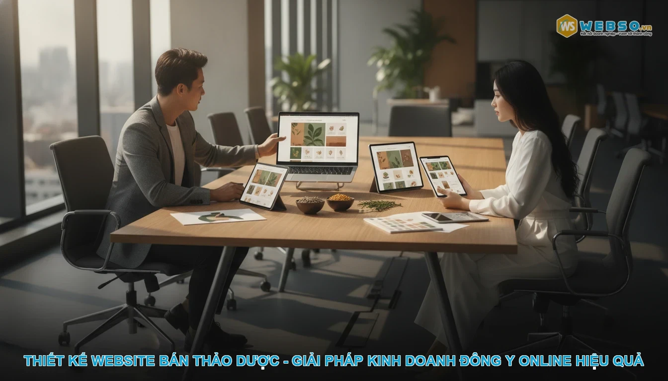 Thiết kế website bán thảo dược - Thiết kế website bán thảo dược - Giải pháp kinh doanh Đông y online hiệu quả
