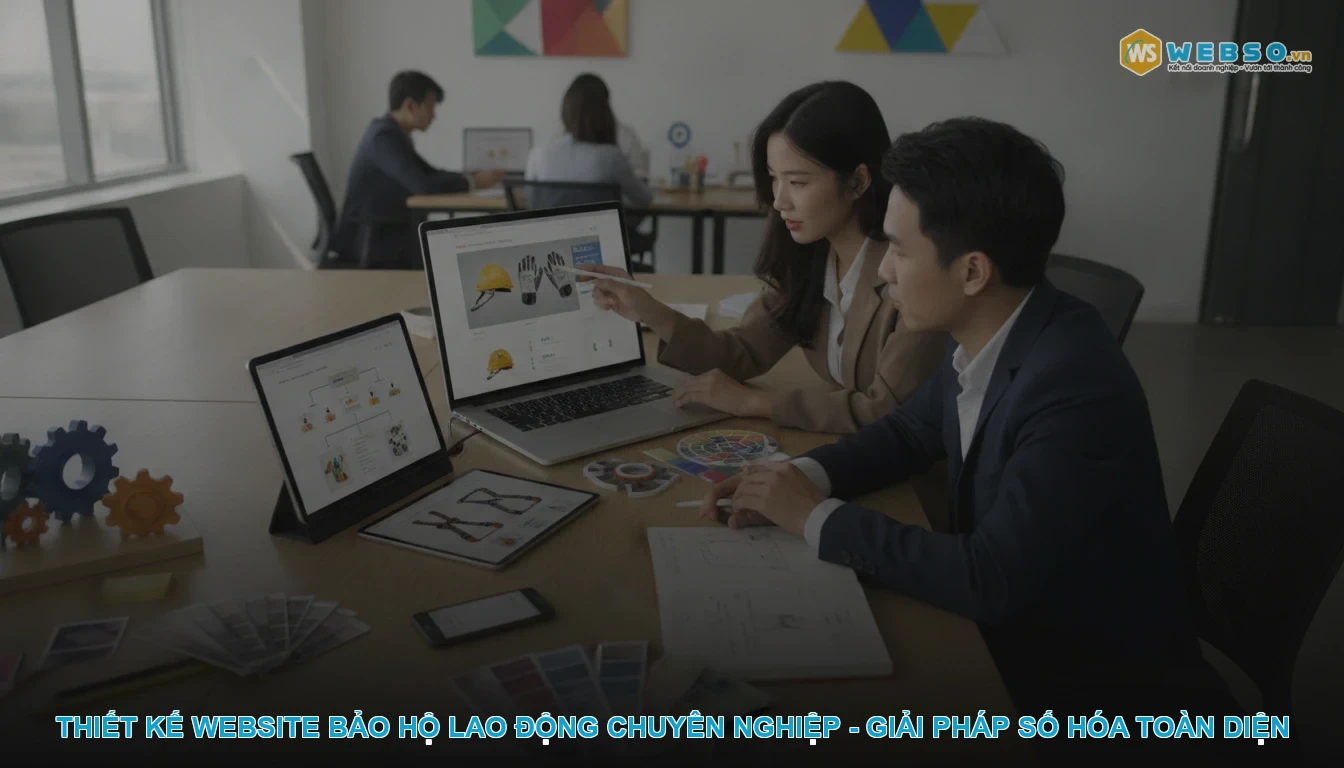 Thiết kế website bảo hộ lao động - Thiết kế website bảo hộ lao động chuyên nghiệp - Giải pháp số hóa toàn diện