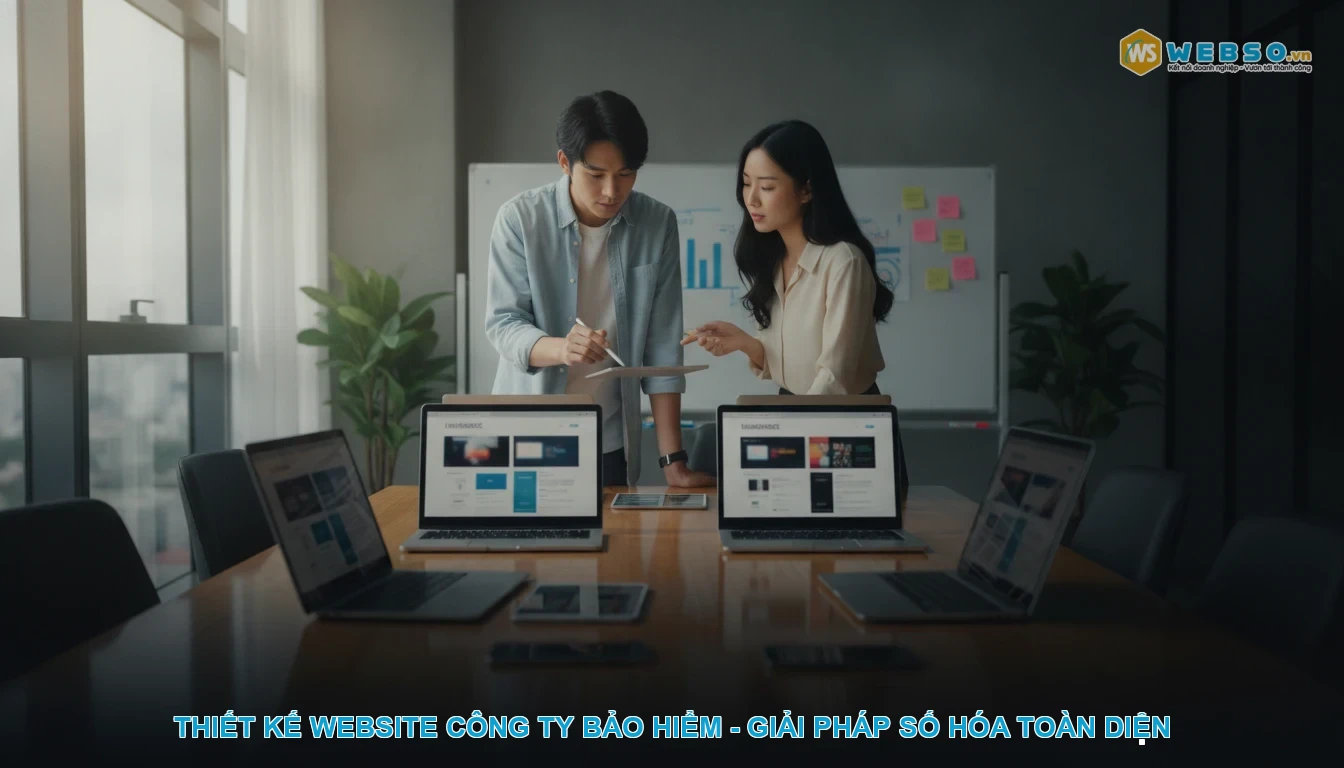 Thiết kế website công ty bảo hiểm - Thiết kế website công ty bảo hiểm - Giải pháp số hóa toàn diện
