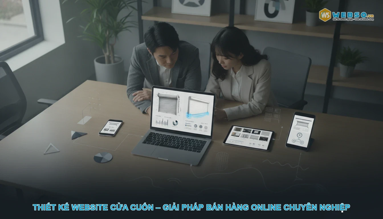 Thiết kế website cửa cuốn - Thiết kế website cửa cuốn – Giải pháp bán hàng online chuyên nghiệp