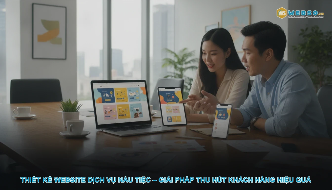 Thiết kế website dịch vụ nấu tiệc - Thiết kế website dịch vụ nấu tiệc – Giải pháp thu hút khách hàng hiệu quả