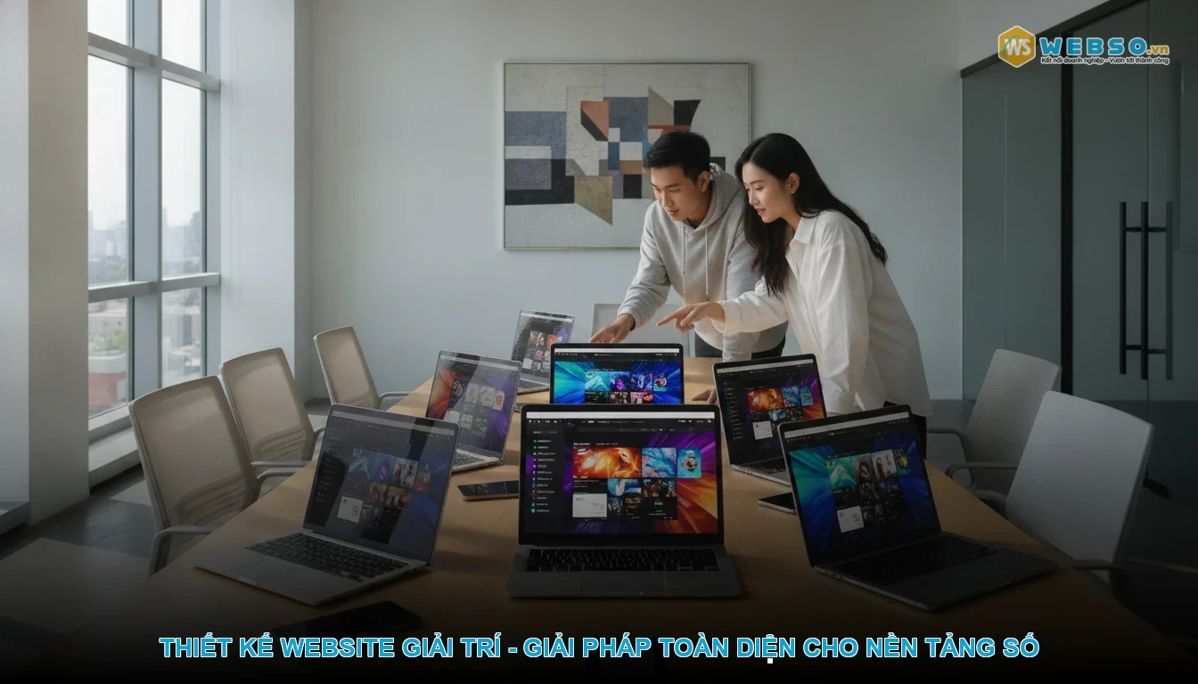 Thiết kế website giải trí - Thiết Kế Website Giải Trí - Giải Pháp Toàn Diện Cho Nền Tảng Số