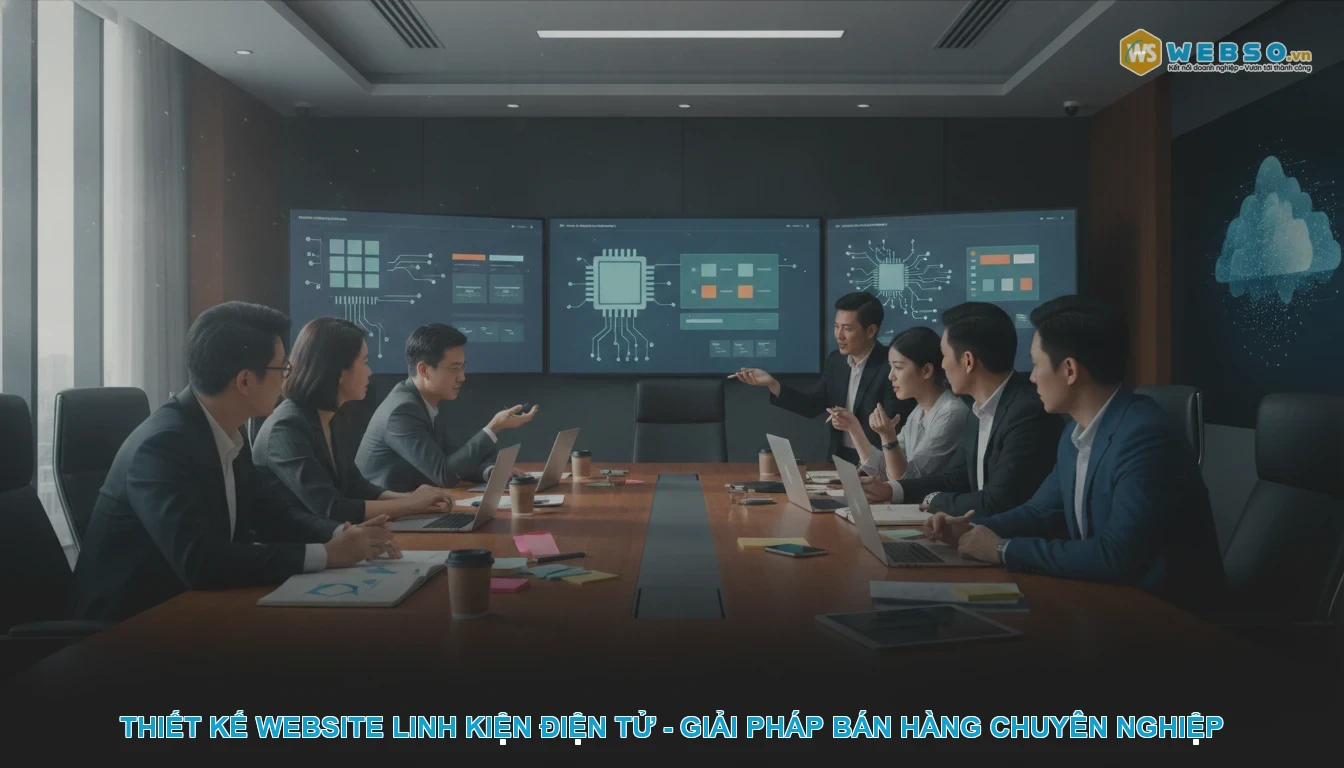 Thiết kế website linh kiện điện tử - Thiết kế website linh kiện điện tử - Giải pháp bán hàng chuyên nghiệp