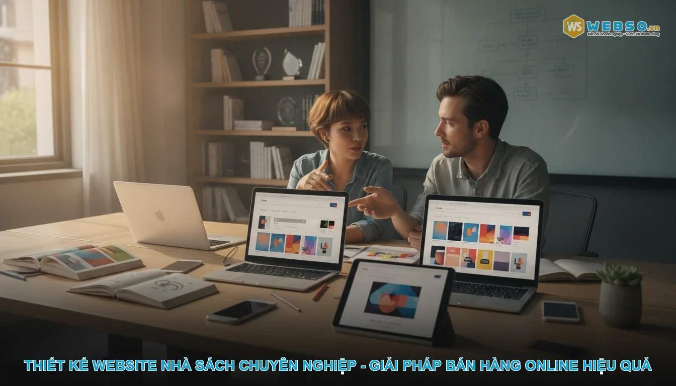 Thiết kế website nhà sách - Thiết Kế Website Nhà Sách Chuyên Nghiệp - Giải Pháp Bán Hàng Online Hiệu Quả