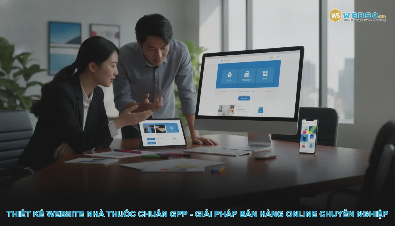 Thiết kế website nhà thuốc - Thiết Kế Website Nhà Thuốc Chuẩn GPP - Giải Pháp Bán Hàng Online Chuyên Nghiệp