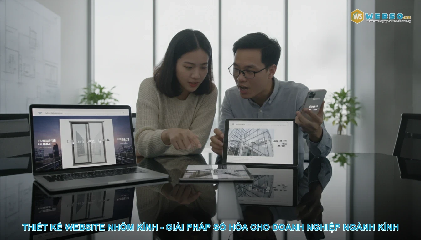 Thiết kế website nhôm kính - Thiết kế website nhôm kính - Giải pháp số hóa cho doanh nghiệp ngành kính