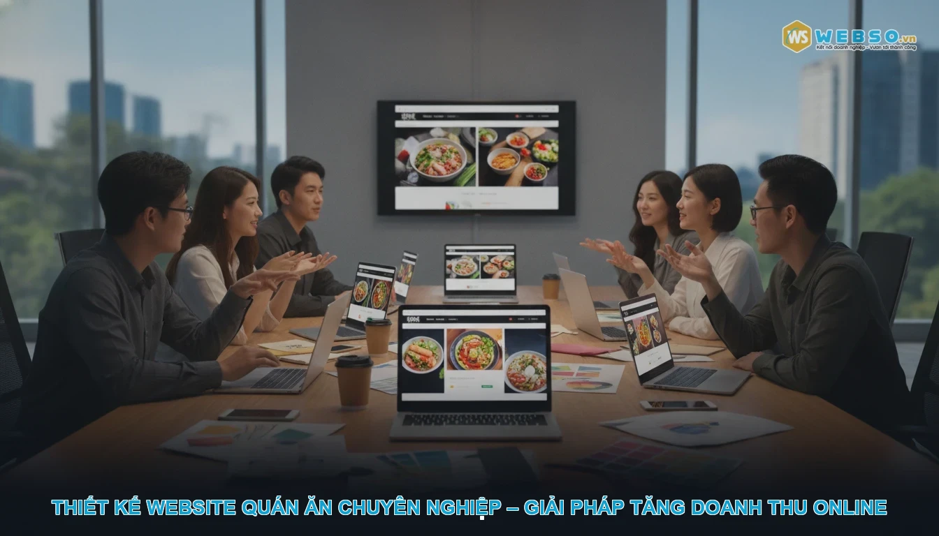 Thiết kế website quán ăn - Thiết kế website quán ăn chuyên nghiệp – Giải pháp tăng doanh thu online