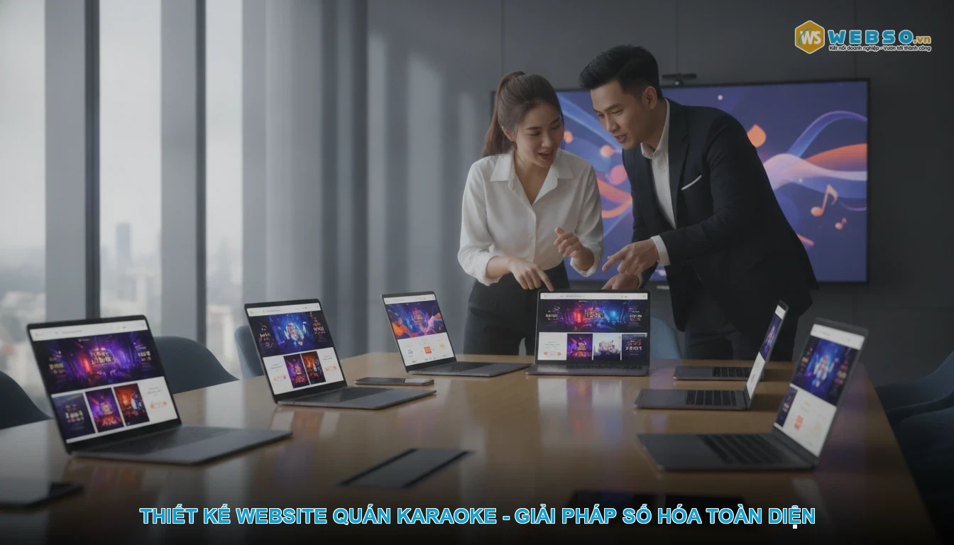 Thiết kế website quán karaoke - Thiết kế website quán karaoke - Giải pháp số hóa toàn diện
