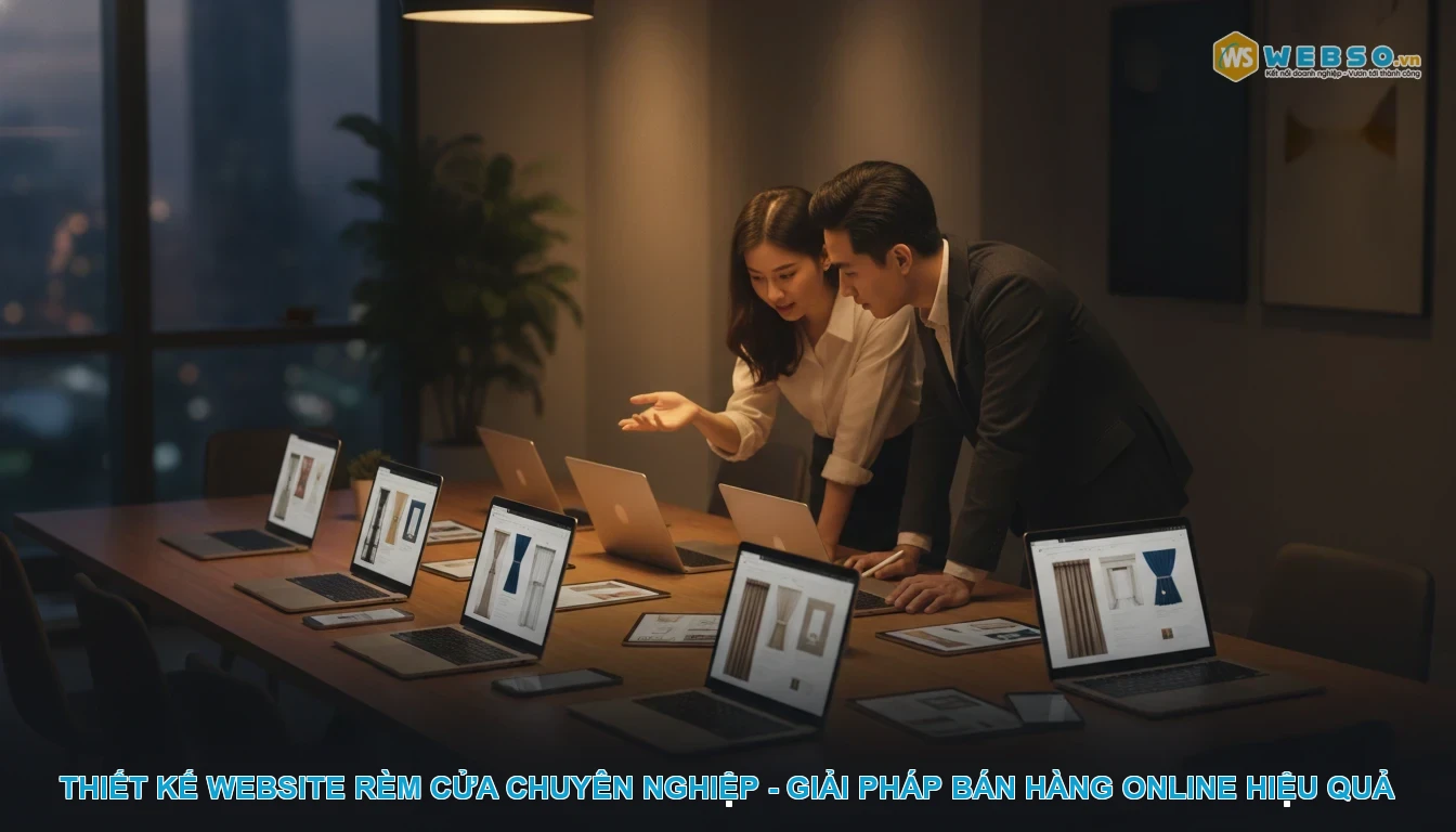 Thiết kế website rèm cửa - Thiết kế website rèm cửa chuyên nghiệp - Giải pháp bán hàng online hiệu quả