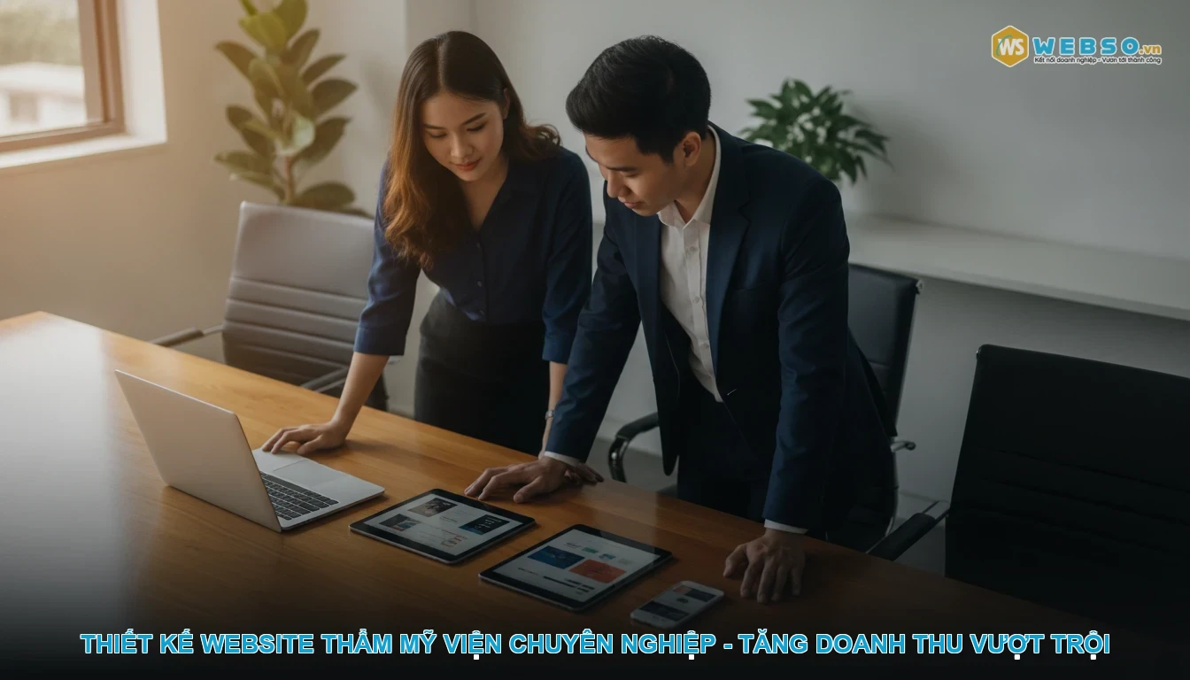Thiết kế website thẩm mỹ viện - Thiết kế website thẩm mỹ viện chuyên nghiệp - Tăng doanh thu vượt trội