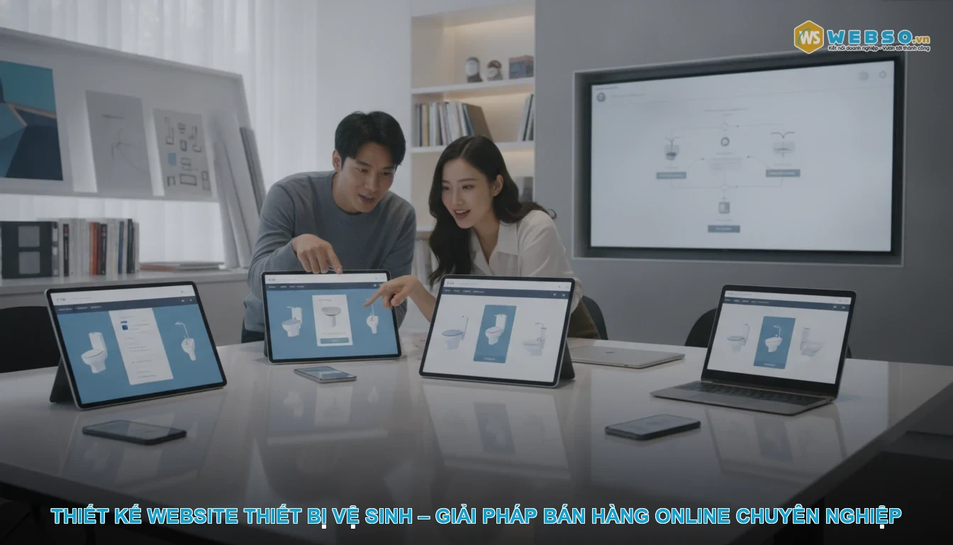 Thiết kế website thiết bị vệ sinh - Thiết kế website thiết bị vệ sinh – Giải pháp bán hàng online chuyên nghiệp