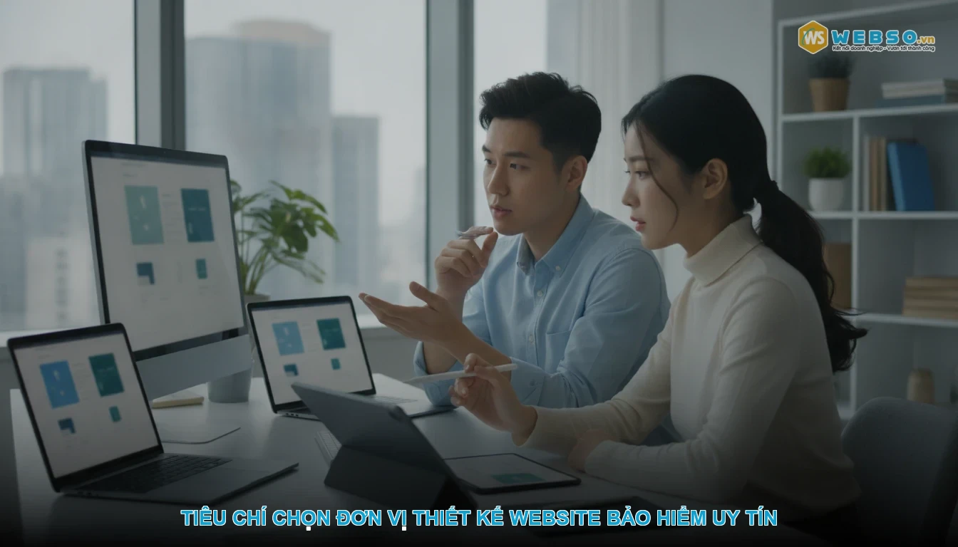 Thiết kế website công ty bảo hiểm - Tiêu chí chọn đơn vị thiết kế website bảo hiểm uy tín