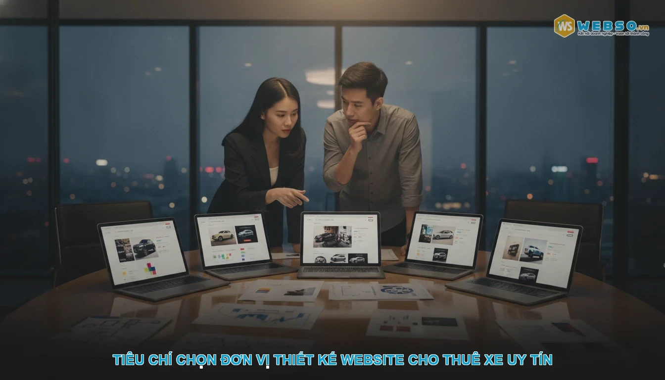 Thiết kế website cho thuê xe ô tô - Tiêu Chí Chọn Đơn Vị Thiết Kế Website Cho Thuê Xe Uy Tín