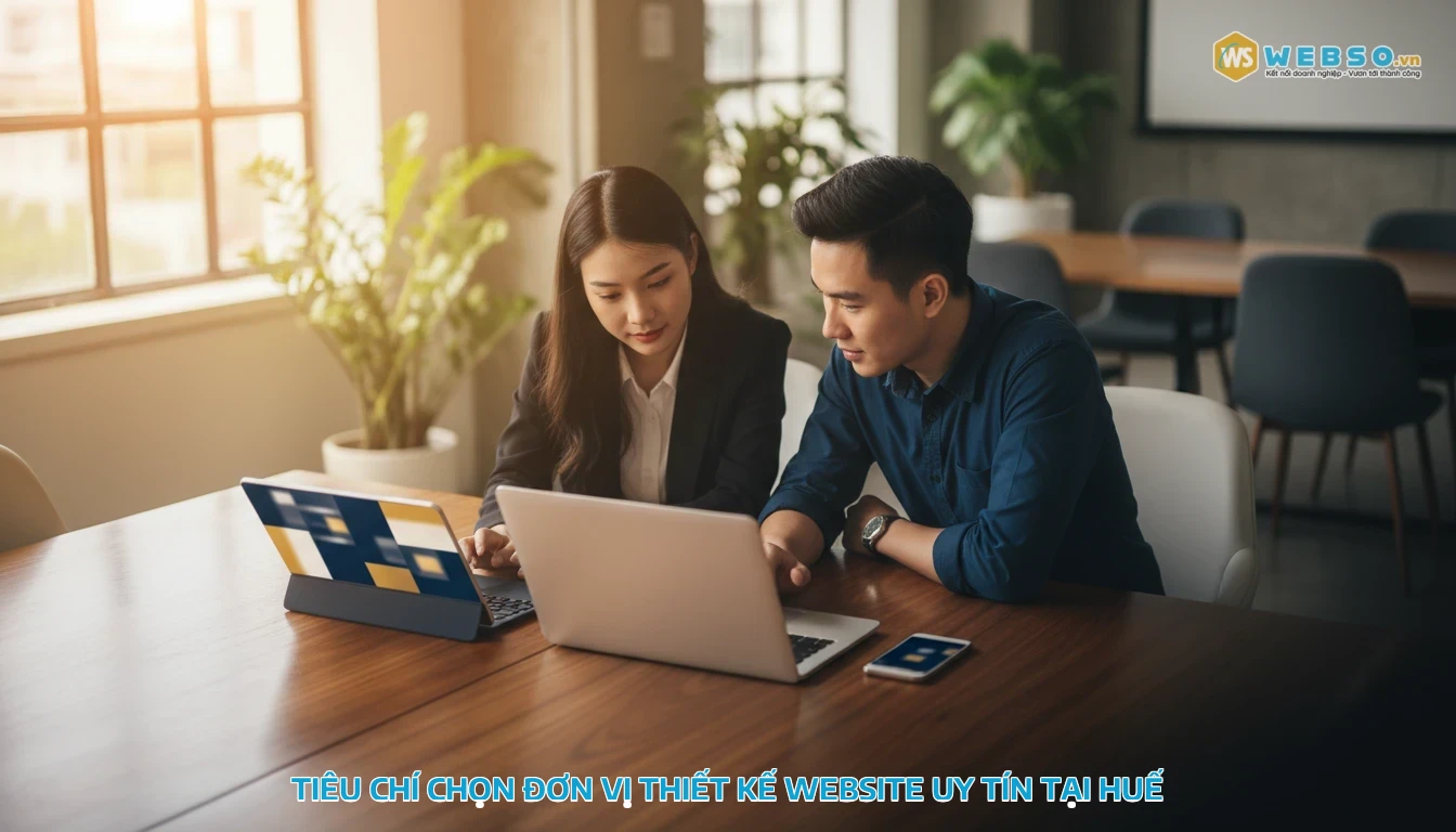 thiết kế website tại huế - Tiêu chí chọn đơn vị thiết kế website uy tín tại Huế