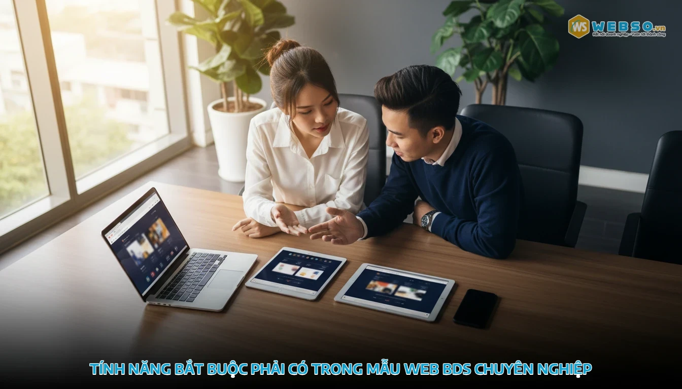mẫu web bds - Xu hướng thiết kế mẫu web bds năm 2025-2026