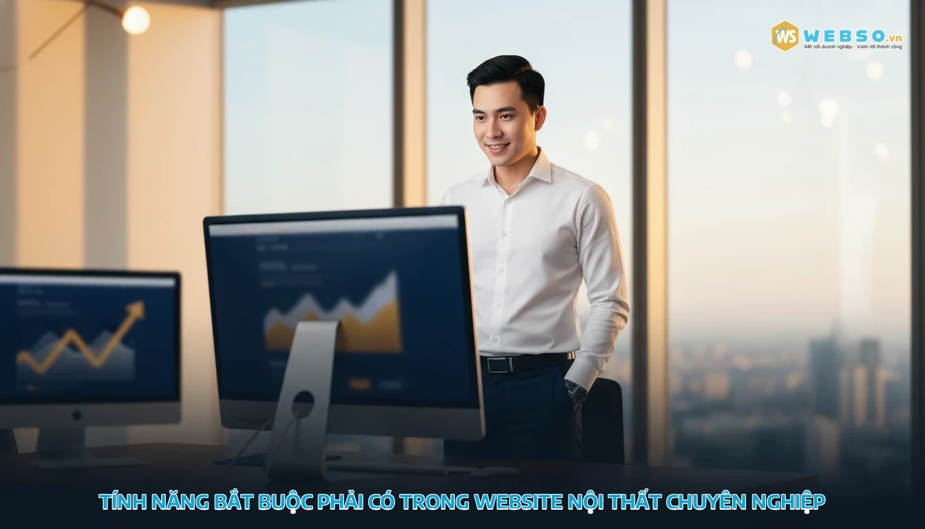 mẫu website nội thất - Tính Năng Bắt Buộc Phải Có Trong Website Nội Thất Chuyên Nghiệp