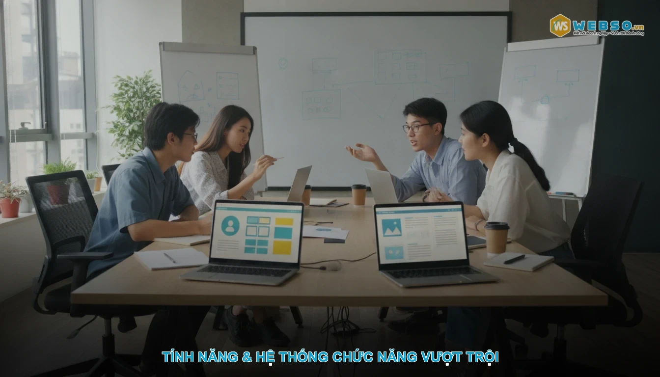 Thiết kế website trung tâm gia sư - Tính năng & hệ thống chức năng vượt trội