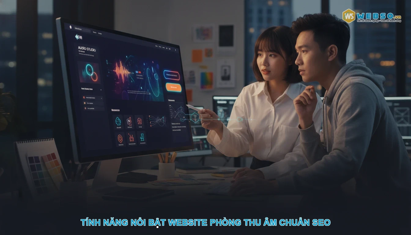 Thiết kế website phòng thu âm - Tính Năng Nổi Bật Website Phòng Thu Âm Chuẩn SEO