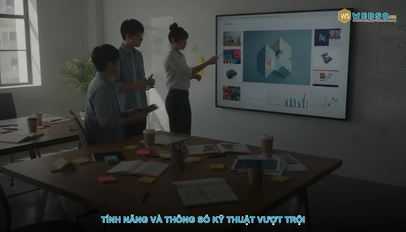 Thiết kế website thi công nội thất - Tính năng và thông số kỹ thuật vượt trội