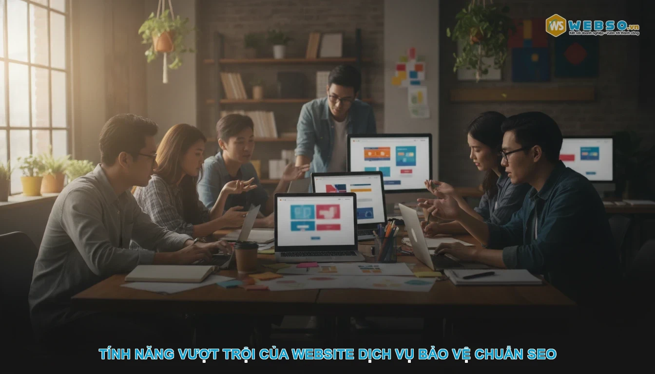 Thiết kế website dịch vụ bảo vệ - Tính năng vượt trội của website dịch vụ bảo vệ chuẩn SEO