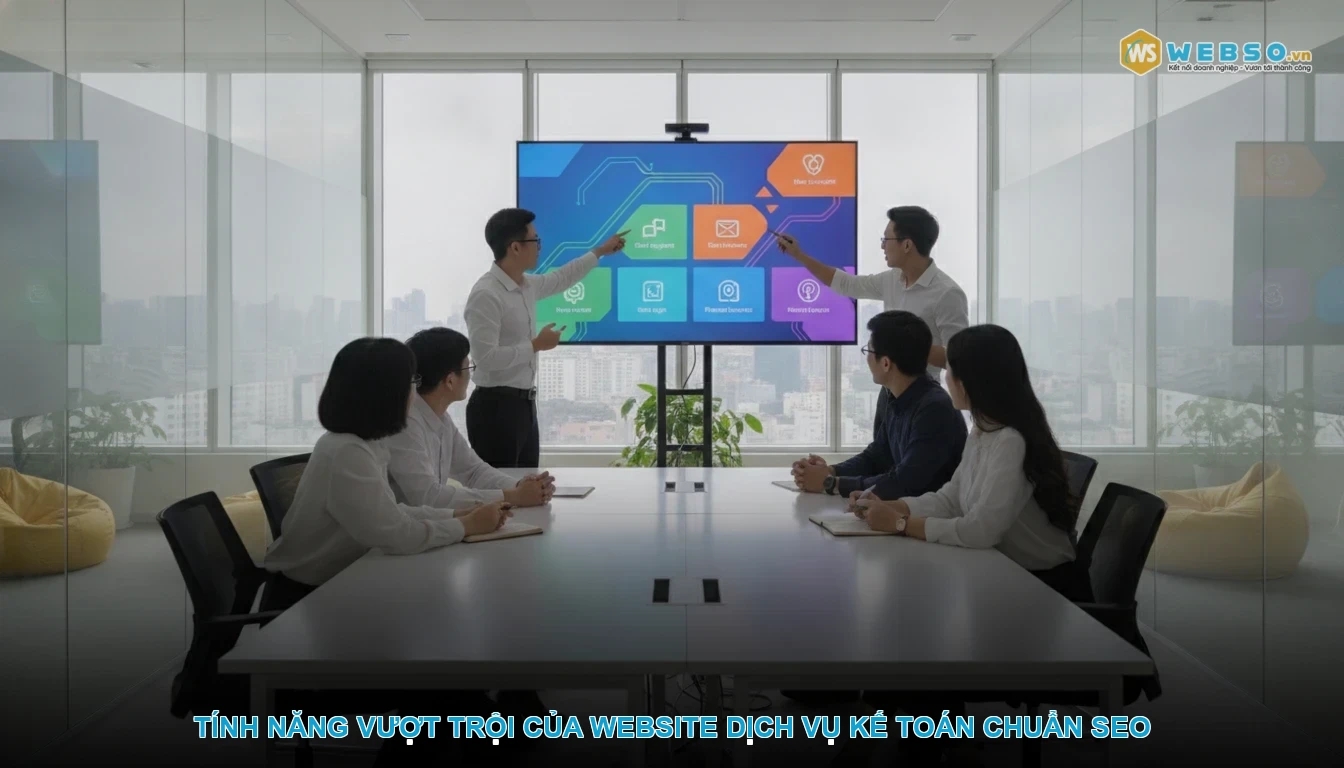 Thiết kế website dịch vụ kế toán - Tính Năng Vượt Trội Của Website Dịch Vụ Kế Toán Chuẩn SEO