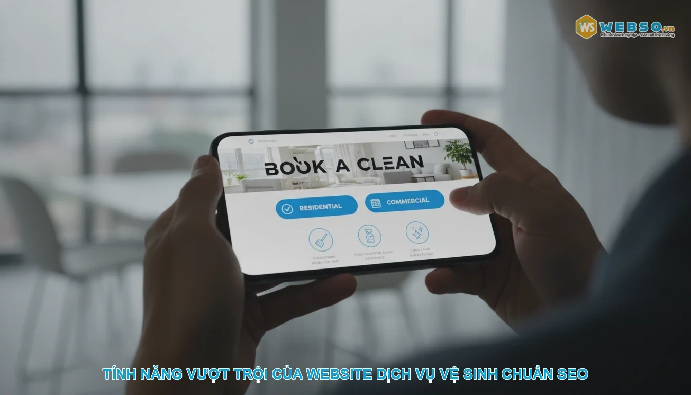 Thiết kế website dịch vụ vệ sinh - Tính Năng Vượt Trội Của Website Dịch Vụ Vệ Sinh Chuẩn SEO