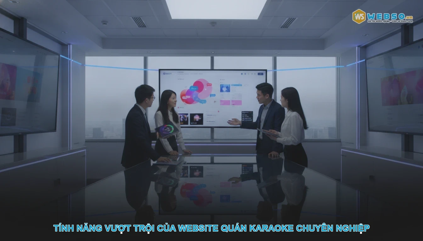 Thiết kế website quán karaoke - Tính năng vượt trội của website quán karaoke chuyên nghiệp