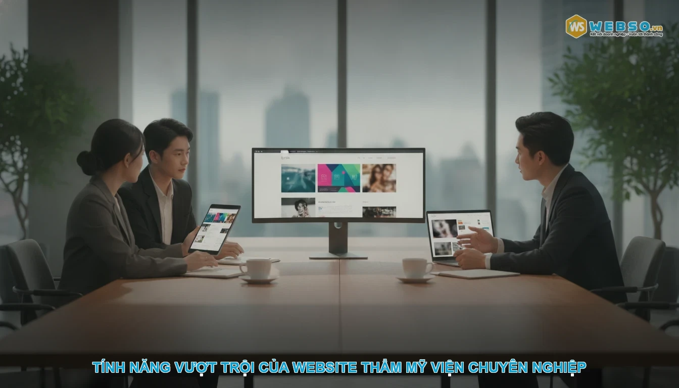 Thiết kế website thẩm mỹ viện - Tính năng vượt trội của website thẩm mỹ viện chuyên nghiệp