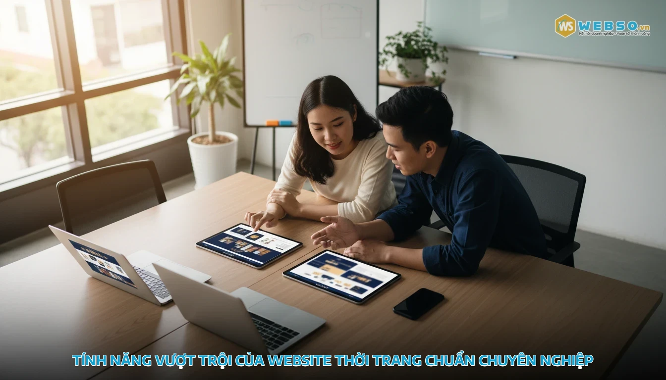 thiết kế website thời trang - Tính năng vượt trội của website thời trang chuẩn chuyên nghiệp
