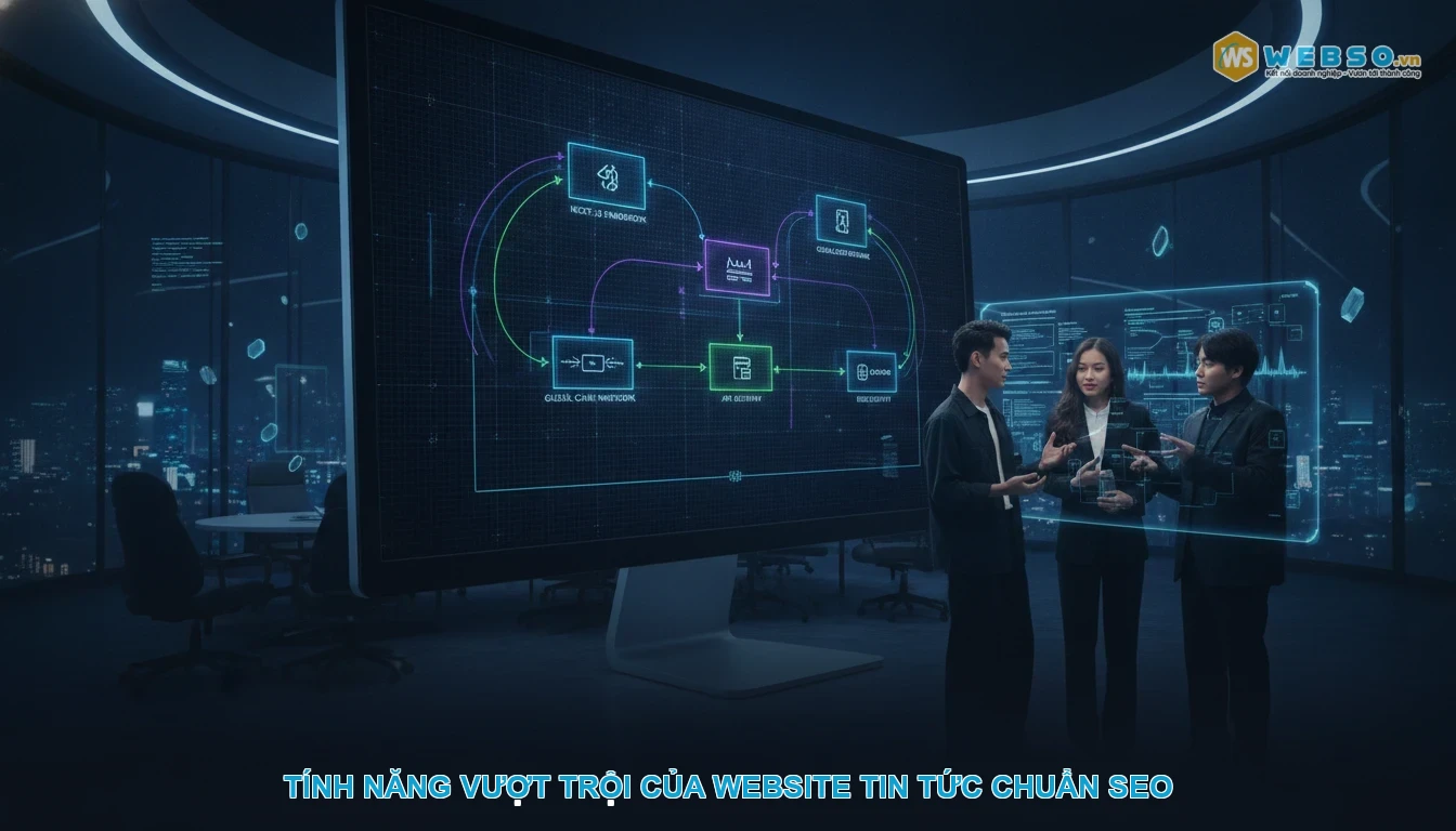 Thiết kế website tin tức - Tính năng vượt trội của website tin tức chuẩn SEO