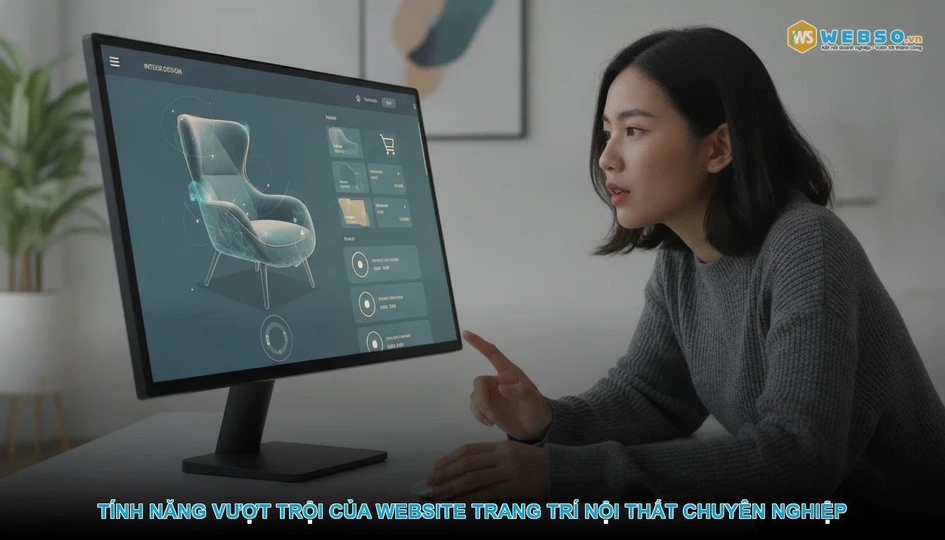 Thiết kế website trang trí nội thất - Tính năng vượt trội của website trang trí nội thất chuyên nghiệp