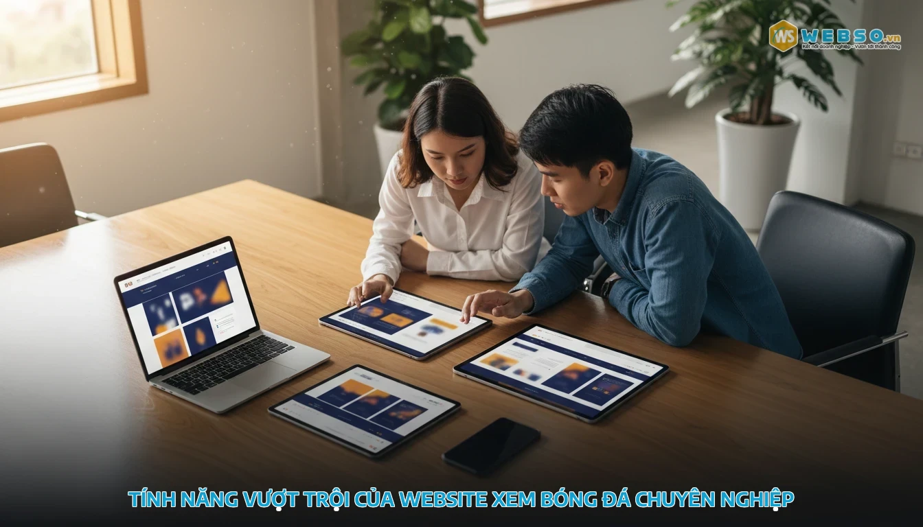 thiết kế website xem bóng đá - Tính năng vượt trội của website xem bóng đá chuyên nghiệp