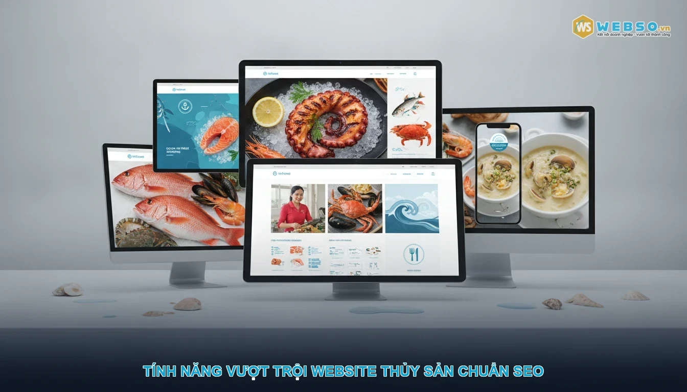 Thiết kế website thủy sản - Tính Năng Vượt Trội Website Thủy Sản Chuẩn SEO
