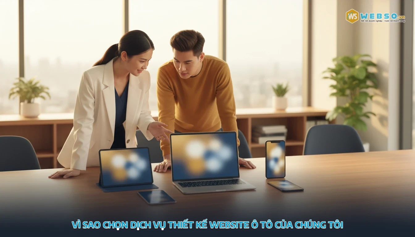 thiết kế website ô tô - Vì sao chọn dịch vụ thiết kế website ô tô của chúng tôi