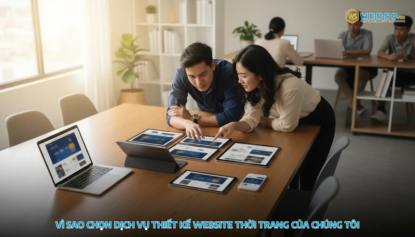 thiết kế website thời trang - Vì sao chọn dịch vụ thiết kế website thời trang của chúng tôi