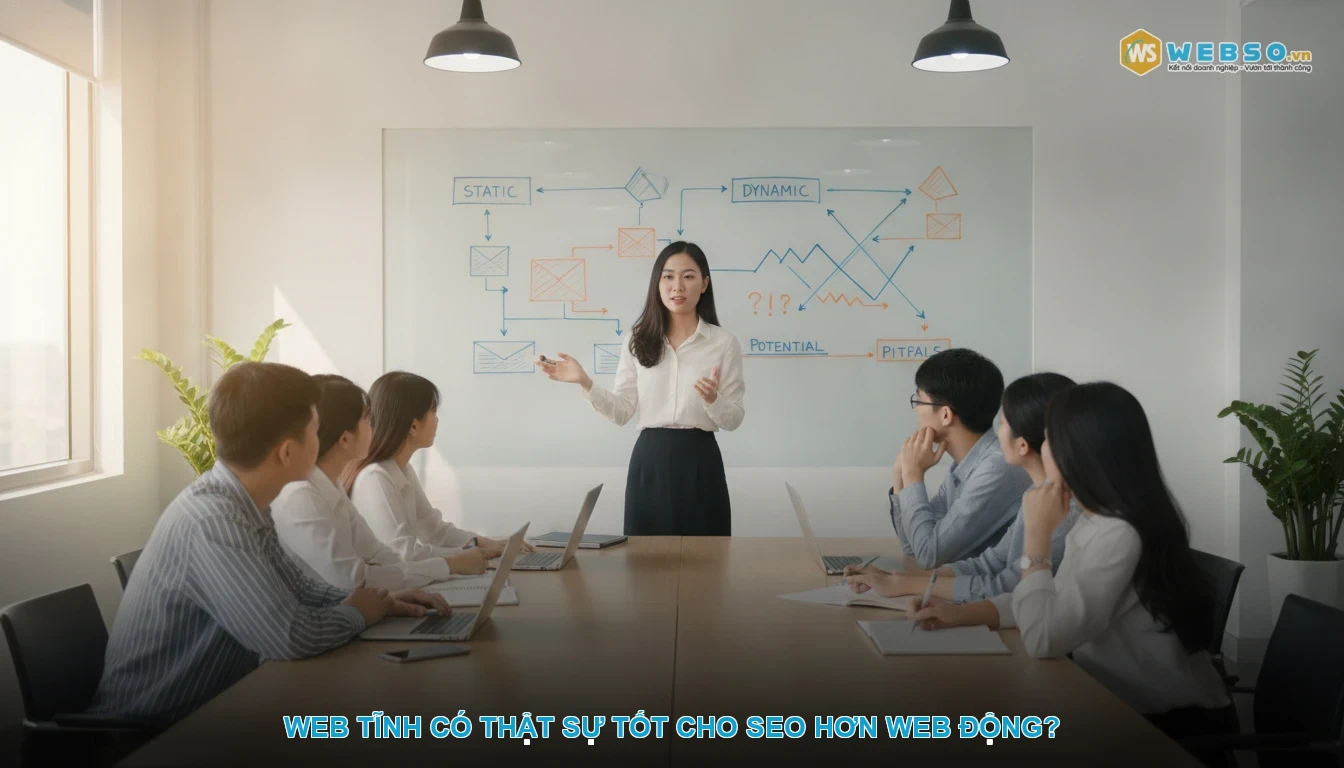 Web tĩnh và web động là gì? - Web tĩnh có thật sự tốt cho SEO hơn web động?
