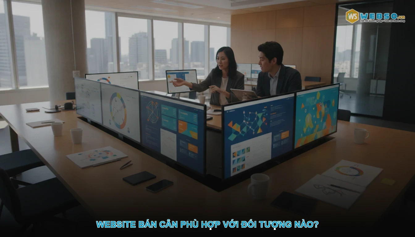 Thiết kế website bán cân - Website bán cân phù hợp với đối tượng nào?