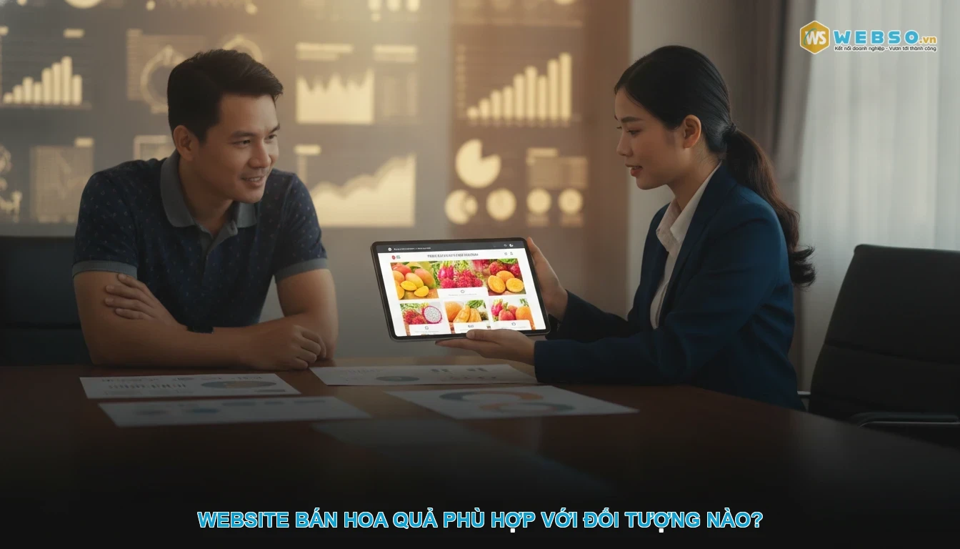 Thiết kế website bán hoa quả, trái cây - Website bán hoa quả phù hợp với đối tượng nào?