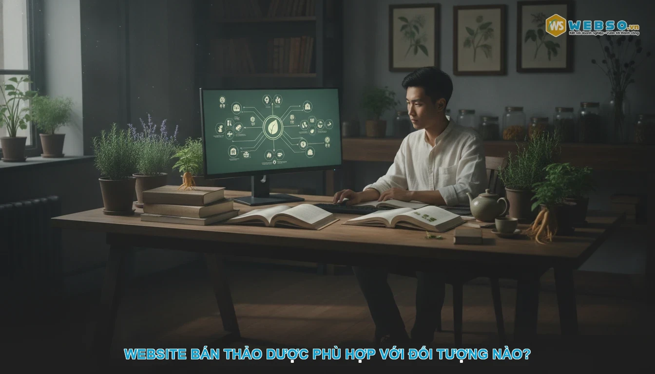 Thiết kế website bán thảo dược - Website bán thảo dược phù hợp với đối tượng nào?
