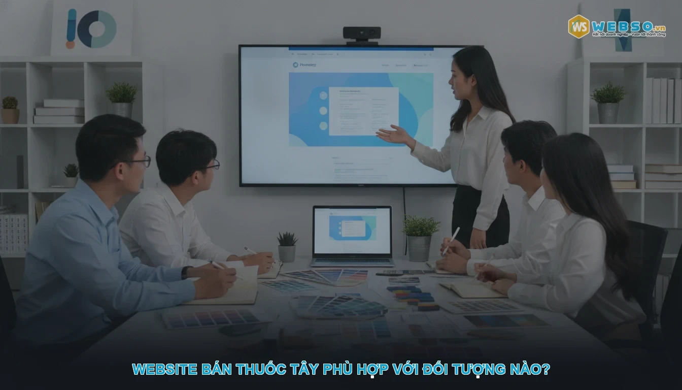 Thiết kế website bán thuốc tây - Website bán thuốc tây phù hợp với đối tượng nào?