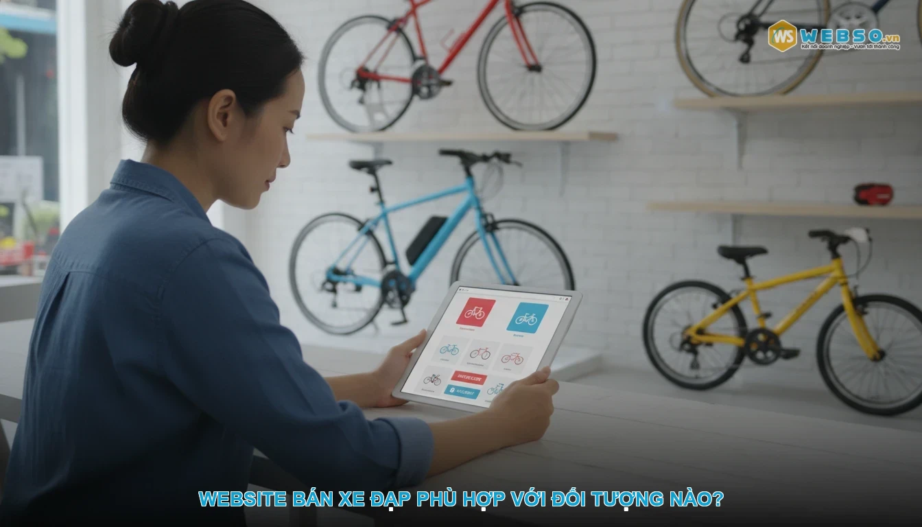 Thiết kế website bán xe đạp - Website Bán Xe Đạp Phù Hợp Với Đối Tượng Nào?