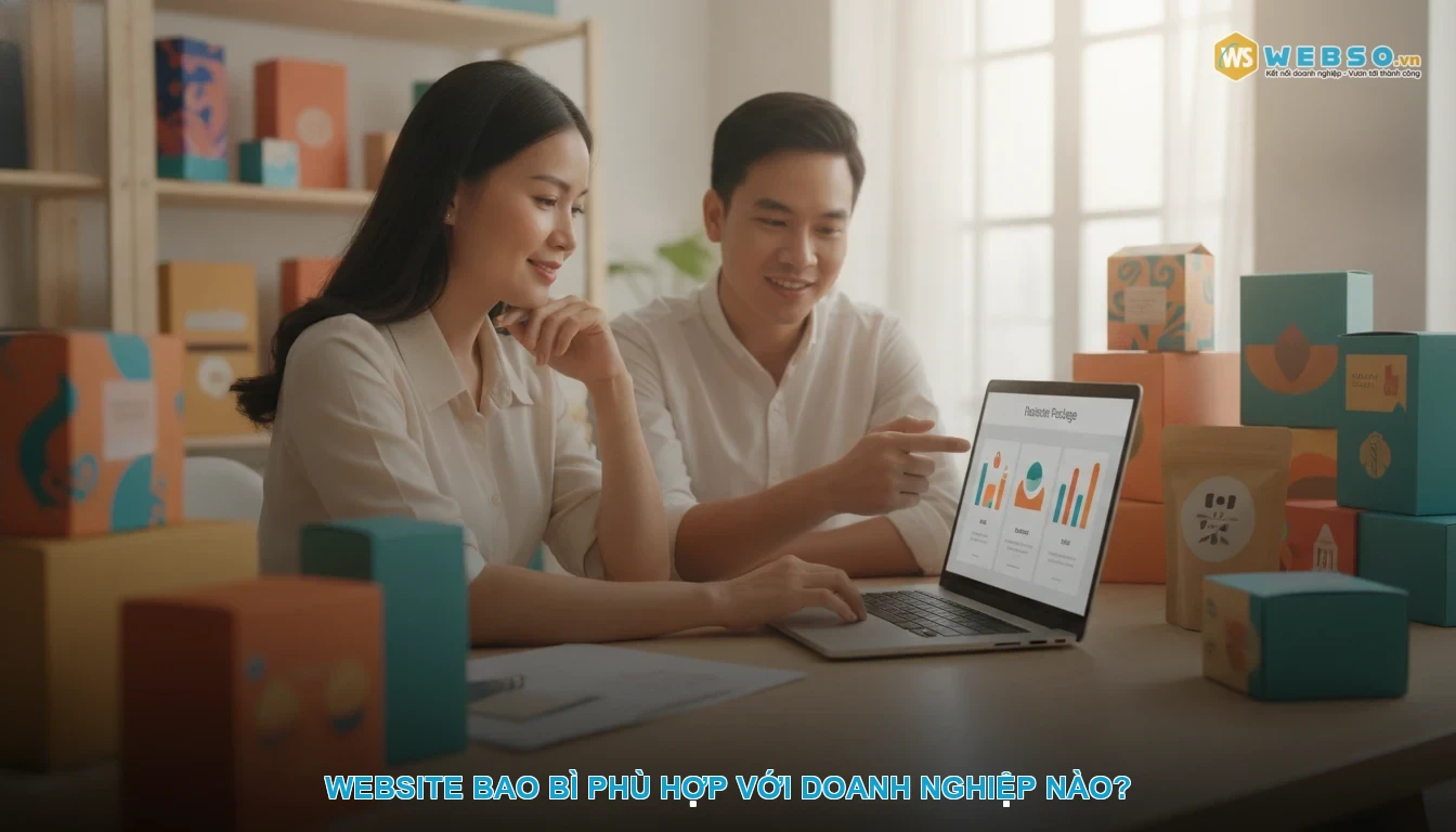 Thiết kế website công ty bao bì - Website bao bì phù hợp với doanh nghiệp nào?