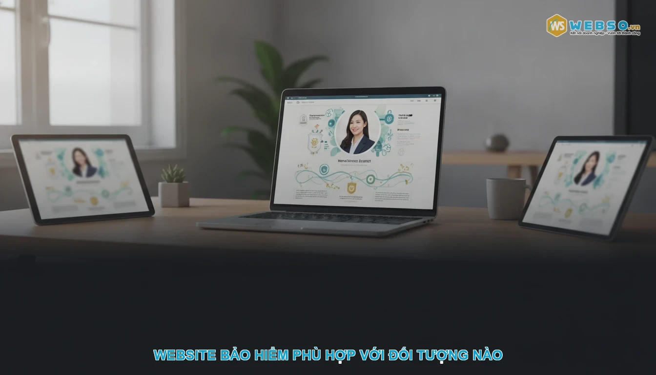 Thiết kế website công ty bảo hiểm - Website bảo hiểm phù hợp với đối tượng nào