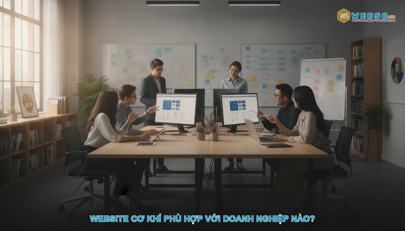 Thiết kế website cơ khí - Website cơ khí phù hợp với doanh nghiệp nào?