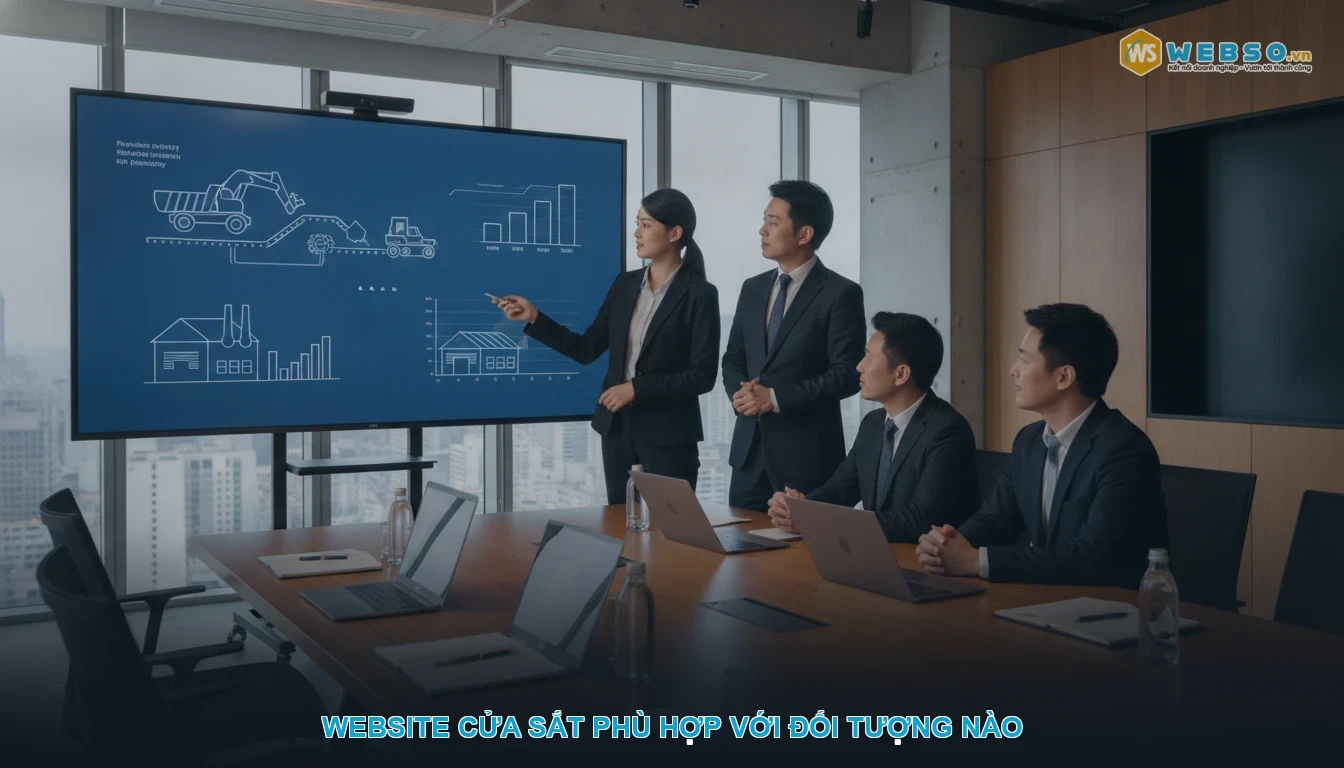 Thiết kế website cửa sắt - Website cửa sắt phù hợp với đối tượng nào