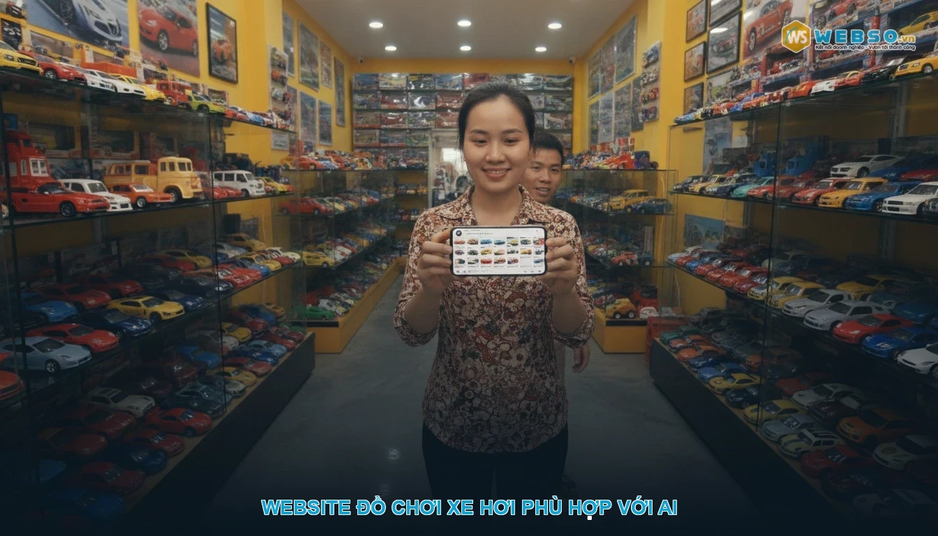 Thiết kế website đồ chơi xe hơi - Website đồ chơi xe hơi phù hợp với ai