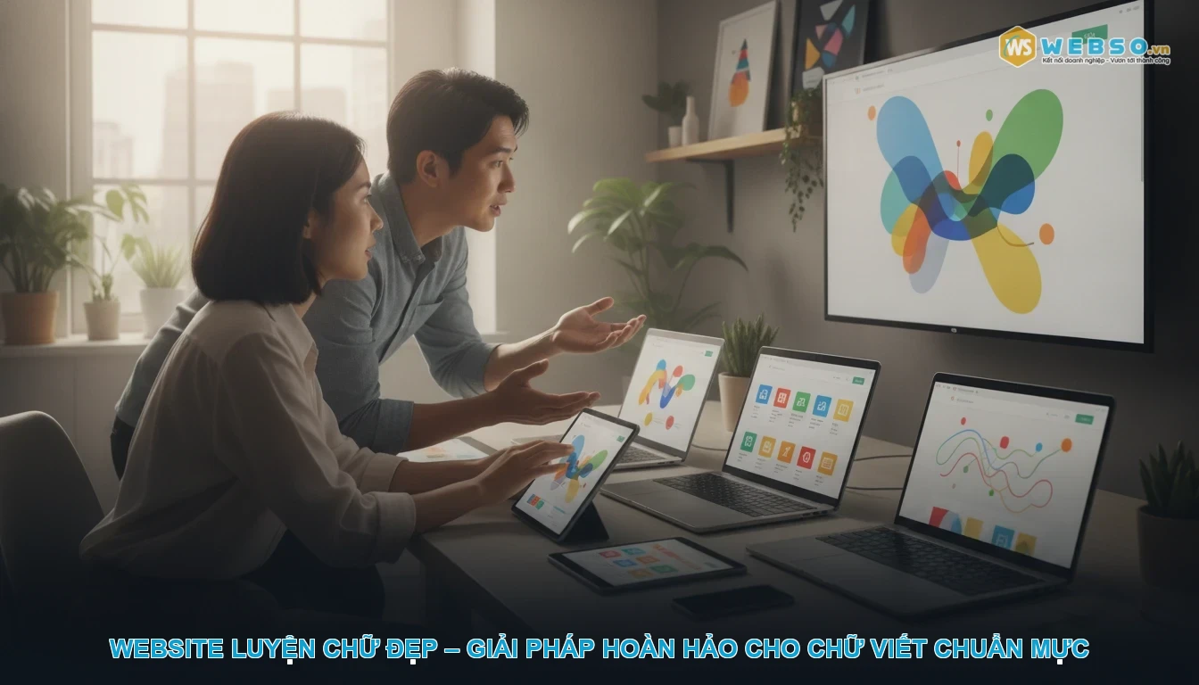 Thiết kế website luyện chữ đẹp - Website Luyện Chữ Đẹp – Giải Pháp Hoàn Hảo Cho Chữ Viết Chuẩn Mực