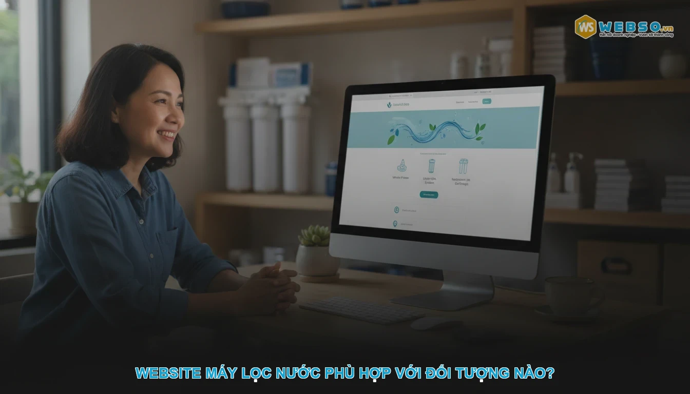 Thiết kế website bán máy lọc nước - Website Máy Lọc Nước Phù Hợp Với Đối Tượng Nào?